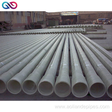 GRP FRP pipe large diameter pipe for sewage